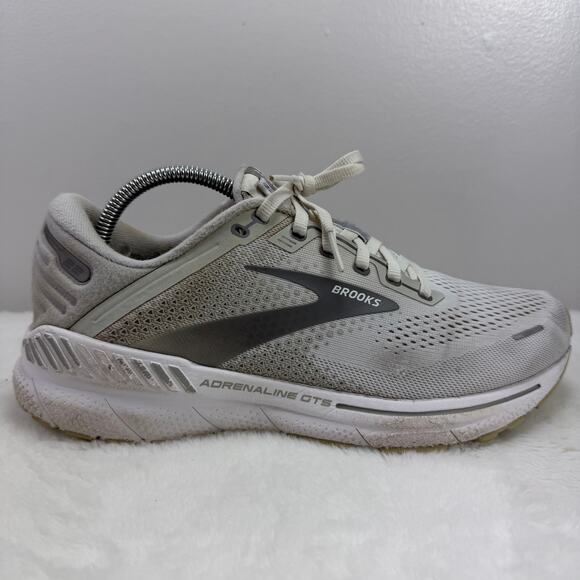 Brooks Adrenaline GTS 22 Women’s Running Shoes – Gray/White Size 10.5 - Picture 1 of 10